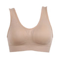 Padded Seamless Bra Vest Tops Rimless Bras