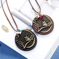 2018 Vintage Wood Women Jewelry Owl Long necklaces necklaces & pendants women collares mujer choker kolye bijoux femme